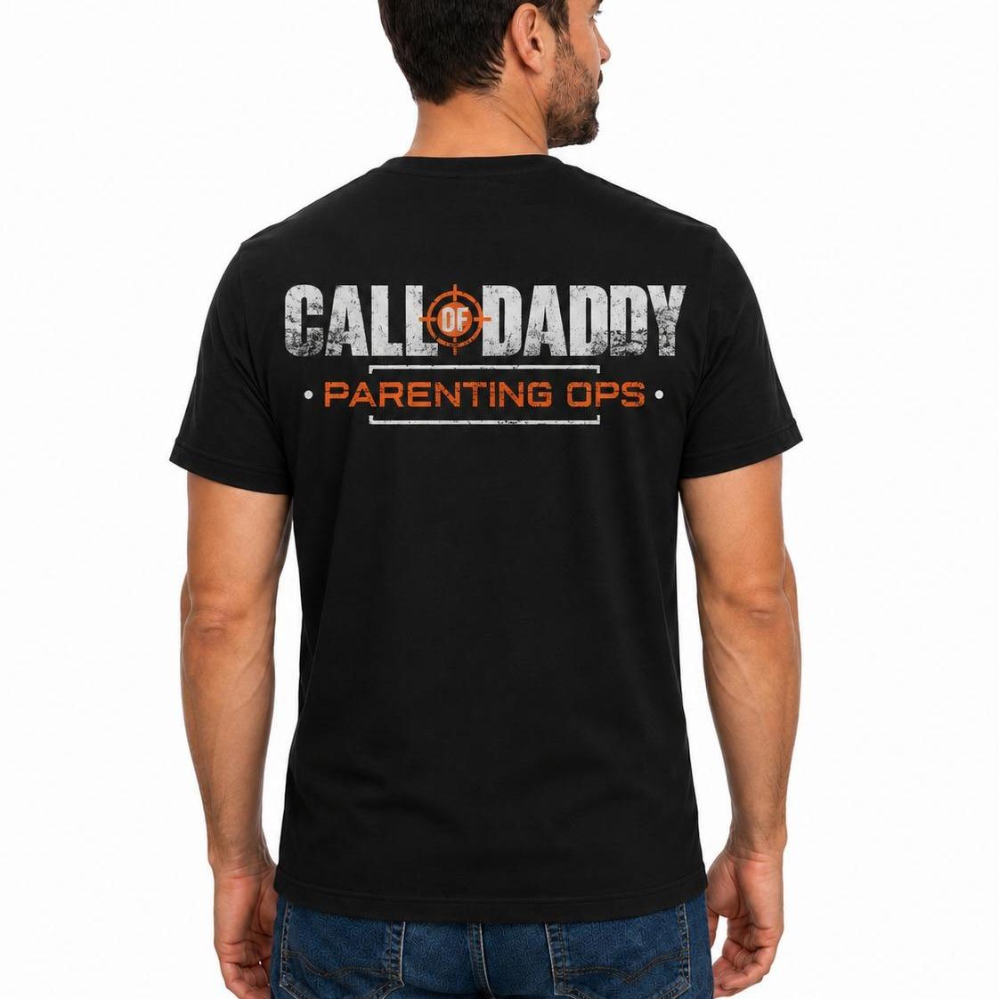 Call of Daddy Parenting Ops Shirt, Funny Dad T-Shirt, Gamer Dad Tee, Father's Day Gift, Cool Father Graphic Shirt, Gift for Dad