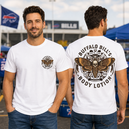 Buffalo Bills Body Lotion Shirt Funny Football Fan Vintage Graphic Tee Gift For Men
