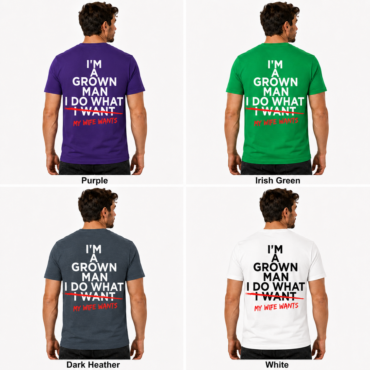 Funny Husband Shirt I Do What My Wife Wants Graphic T Shirt Gift From Wife