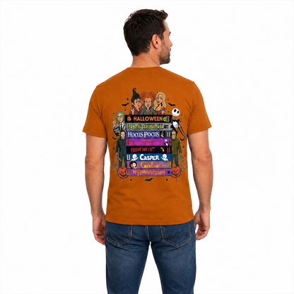 Classic Horror VHS Shirt Retro Scary Movie Halloween Graphic Tee Vintage Spooky Gift