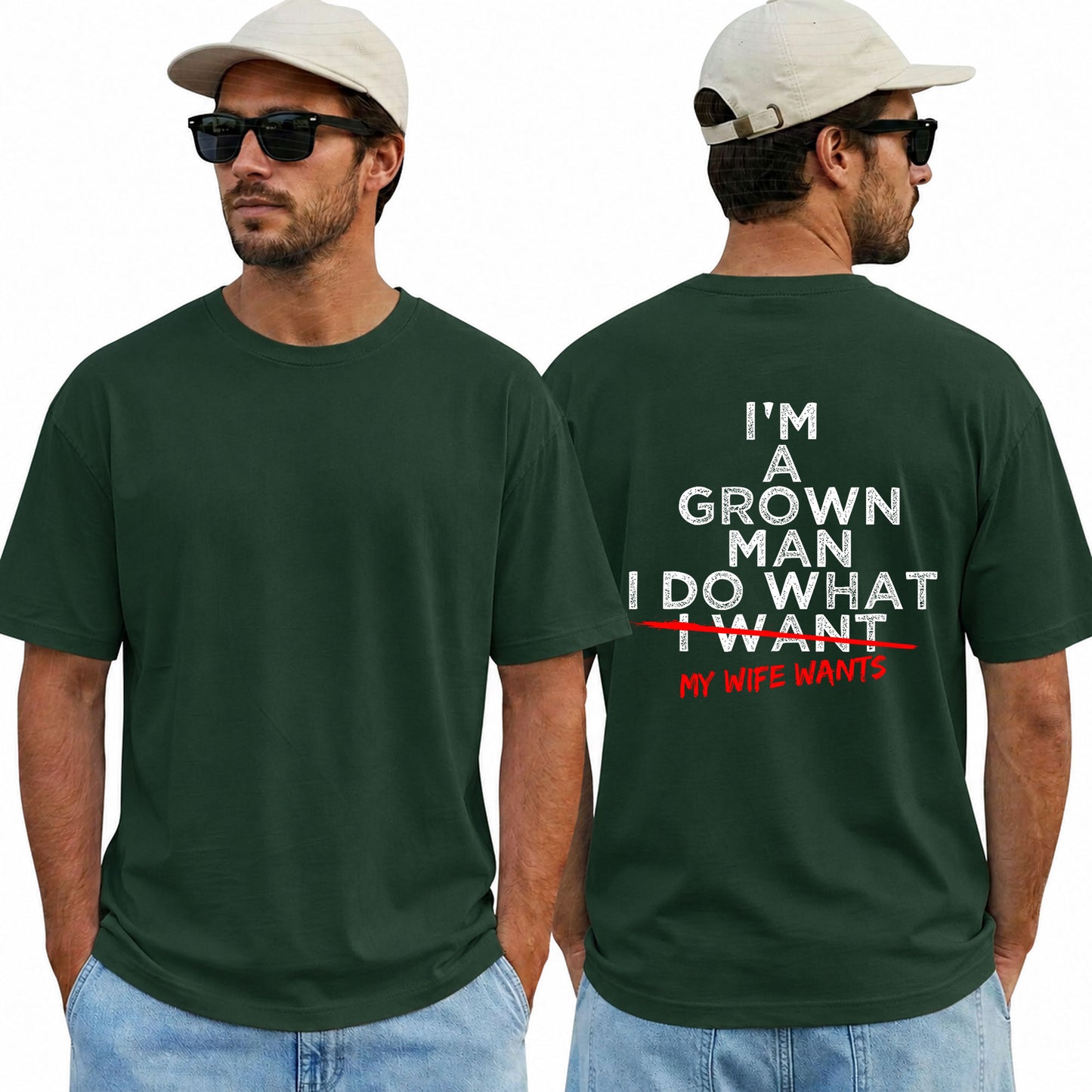 Funny Husband Shirt I Do What My Wife Wants Graphic T Shirt Gift From Wife