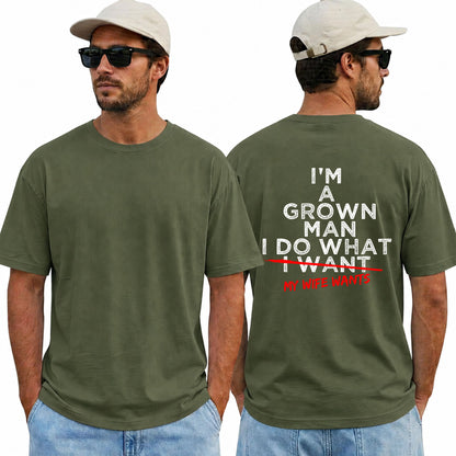 Funny Husband Shirt I Do What My Wife Wants Graphic T Shirt Gift From Wife