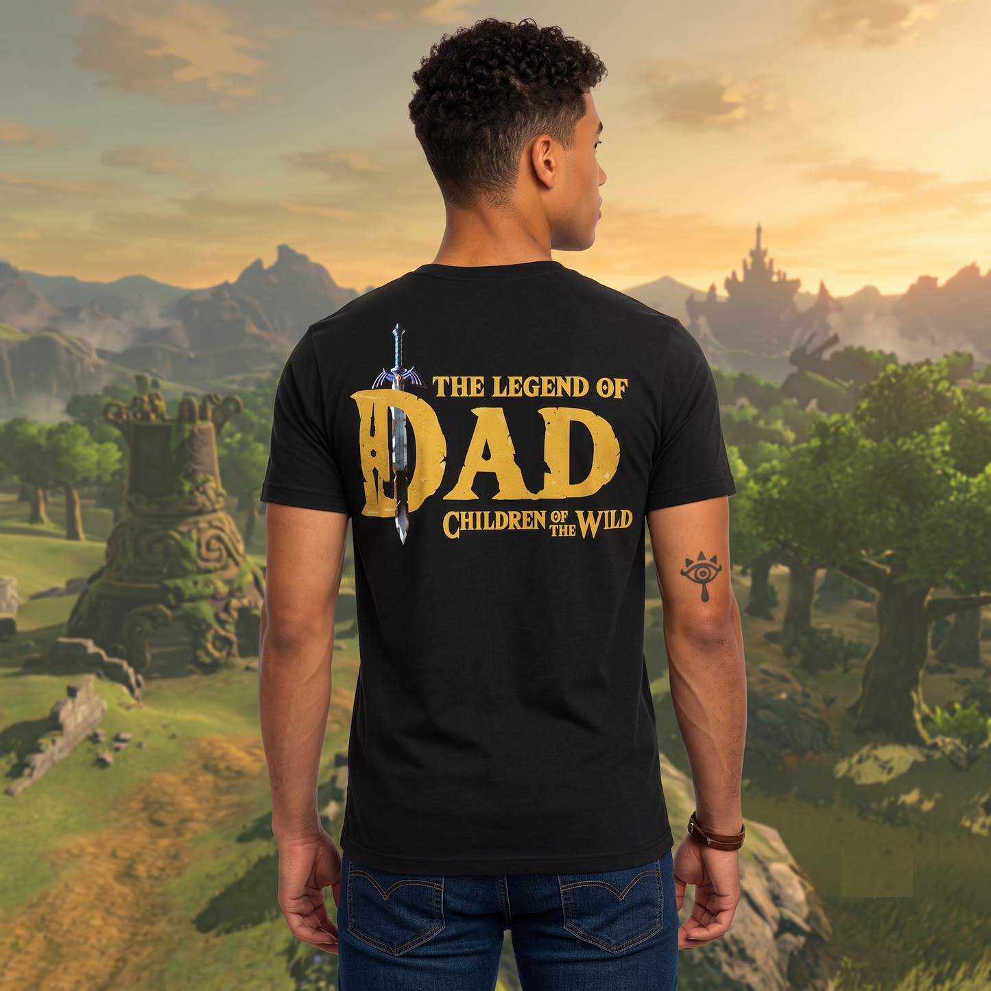 The Legend Of Dad Shirt, Children Of The Wild Inspired Graphic Tee