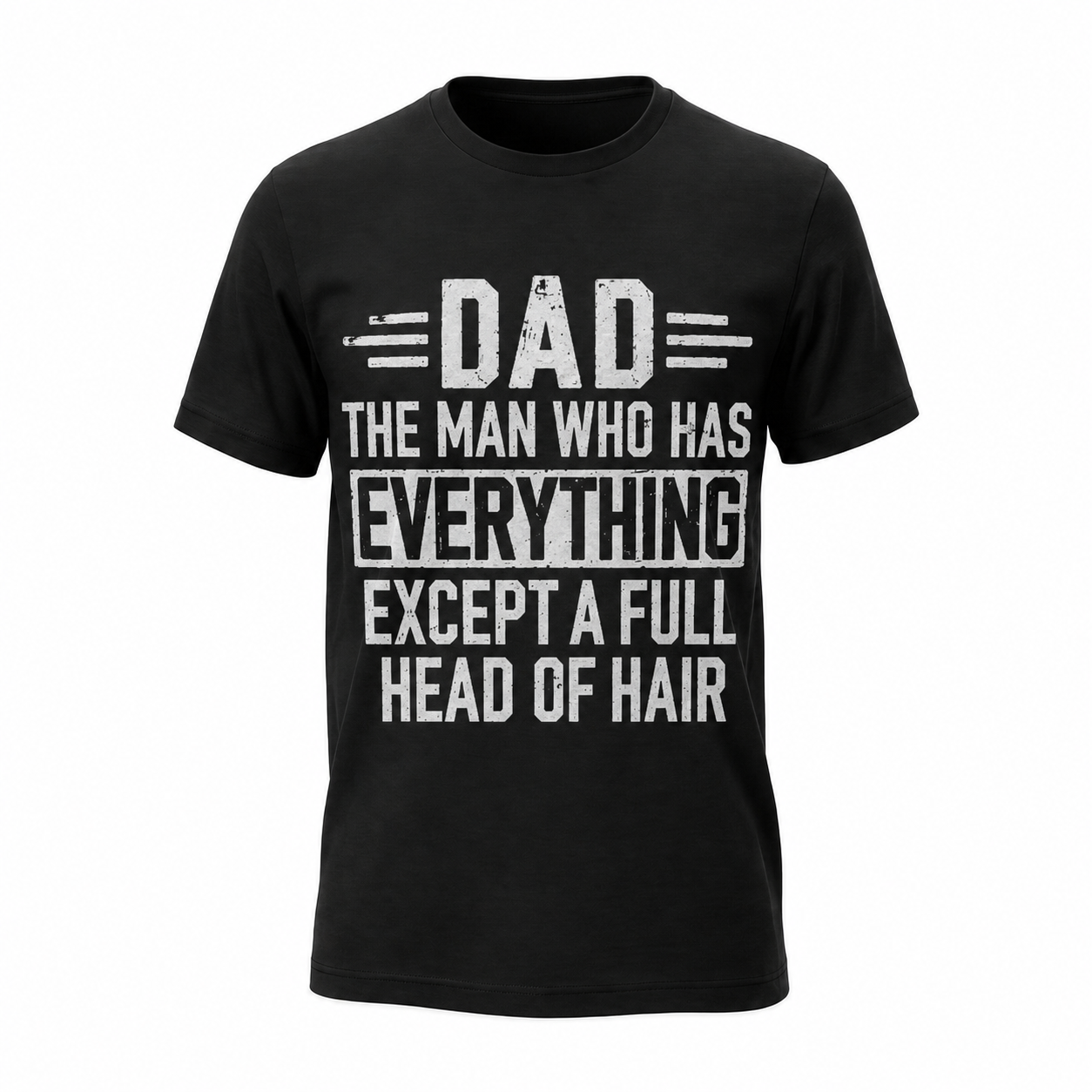 Funny Bald Dad Shirt, Dad Humor T-Shirt, Father's Day Gift, Bald Dad Graphic Tee, Gift for Dad, Funny Father Shirt, Dad Joke Tee