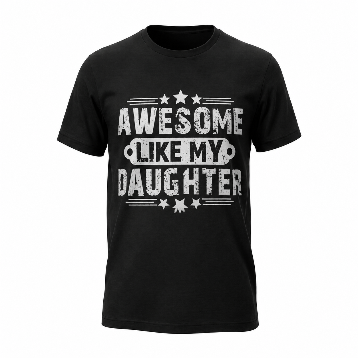 Awesome Like My Daughter Shirt, Funny Girl Dad Tee, Proud Dad T-Shirt, Father's Day Gift, Gift from Daughter, Dad Graphic Shirt