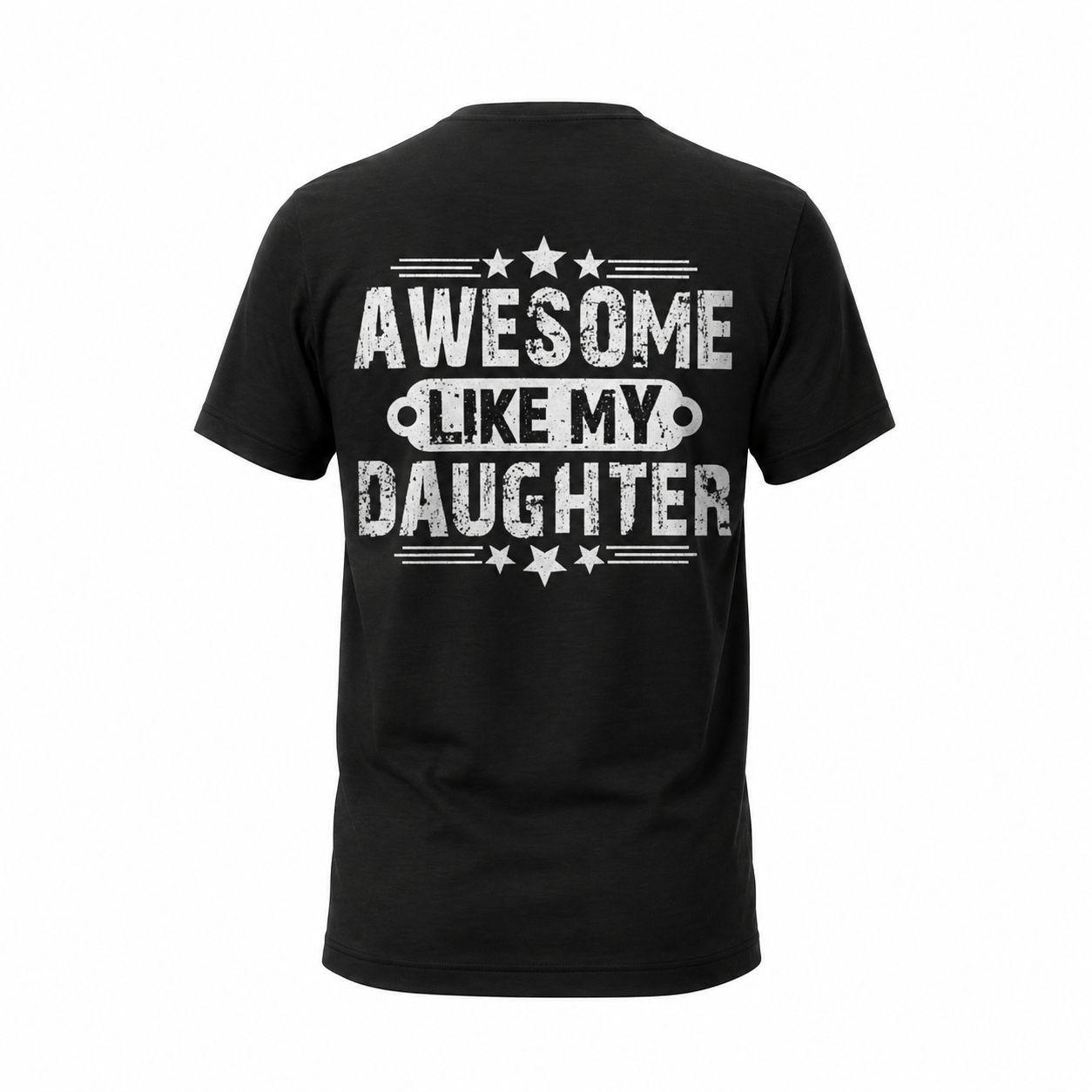Awesome Like My Daughter Shirt, Funny Girl Dad Tee, Proud Dad T-Shirt, Father's Day Gift, Gift from Daughter, Dad Graphic Shirt