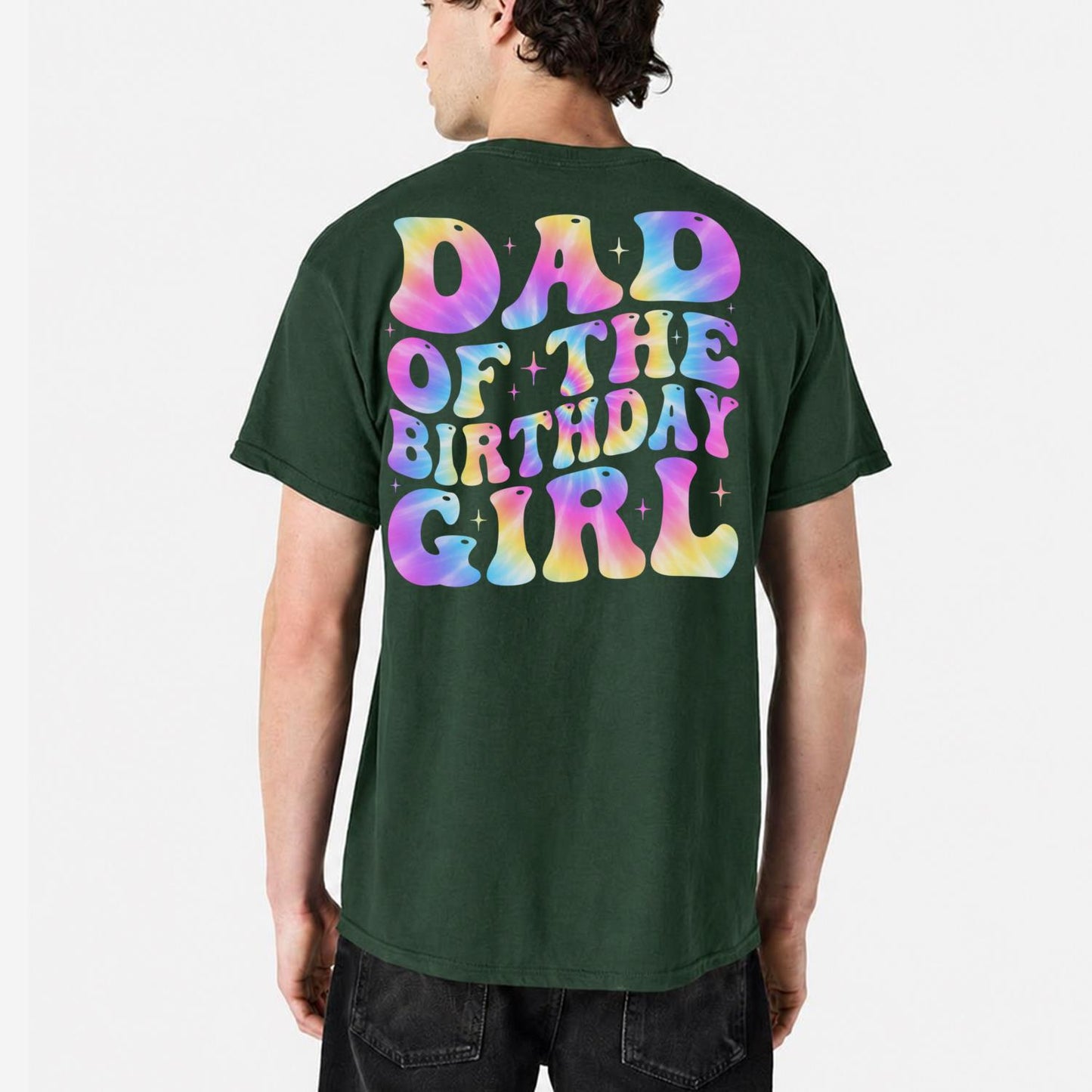 Dad of the Birthday Girl Shirt, Funny Dad Birthday Tee, Proud Father T-Shirt, Birthday Party Shirt, Gift for Dad, Father's Day Gift