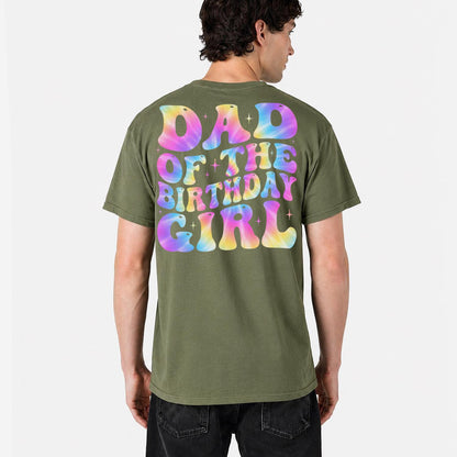 Dad of the Birthday Girl Shirt, Funny Dad Birthday Tee, Proud Father T-Shirt, Birthday Party Shirt, Gift for Dad, Father's Day Gift
