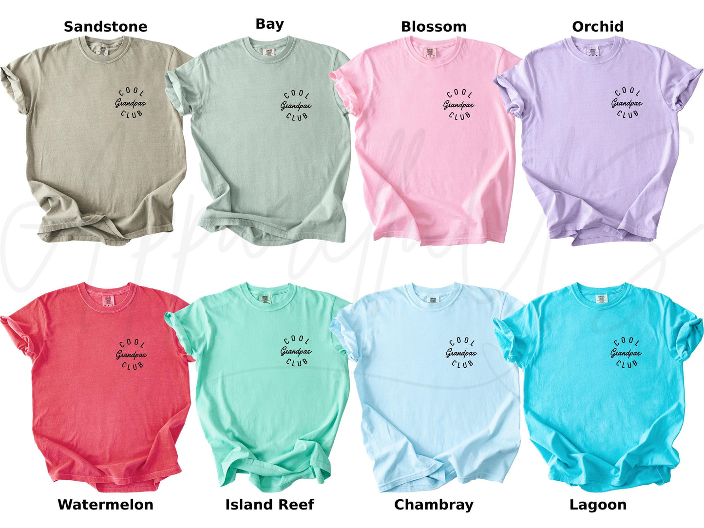 Comfort Colors® Cool Grandpas Club Shirt, Fathers Day Shirt, Best Grandpa Shirt, Cool Grandpa Tee, Grandfather Shirt, Gift for Grandpa, Gift