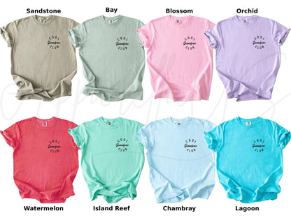 Comfort Colors® Cool Grandpas Club Shirt, Fathers Day Shirt, Best Grandpa Shirt, Cool Grandpa Tee, Grandfather Shirt, Gift for Grandpa, Gift