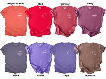 Comfort Colors® Cool Grandpas Club Shirt, Fathers Day Shirt, Best Grandpa Shirt, Cool Grandpa Tee, Grandfather Shirt, Gift for Grandpa, Gift