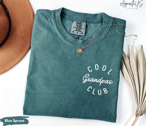 Comfort Colors® Cool Grandpas Club Shirt, Fathers Day Shirt, Best Grandpa Shirt, Cool Grandpa Tee, Grandfather Shirt, Gift for Grandpa, Gift