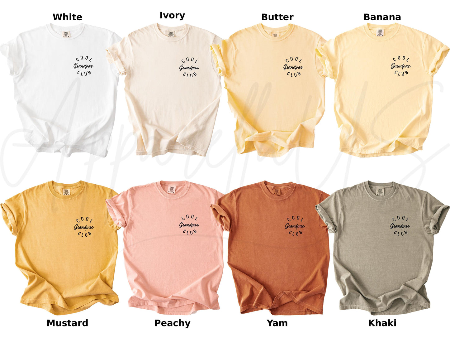 Comfort Colors® Cool Grandpas Club Shirt, Fathers Day Shirt, Best Grandpa Shirt, Cool Grandpa Tee, Grandfather Shirt, Gift for Grandpa, Gift