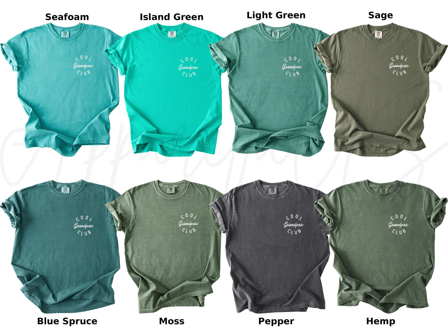 Comfort Colors® Cool Grandpas Club Shirt, Fathers Day Shirt, Best Grandpa Shirt, Cool Grandpa Tee, Grandfather Shirt, Gift for Grandpa, Gift