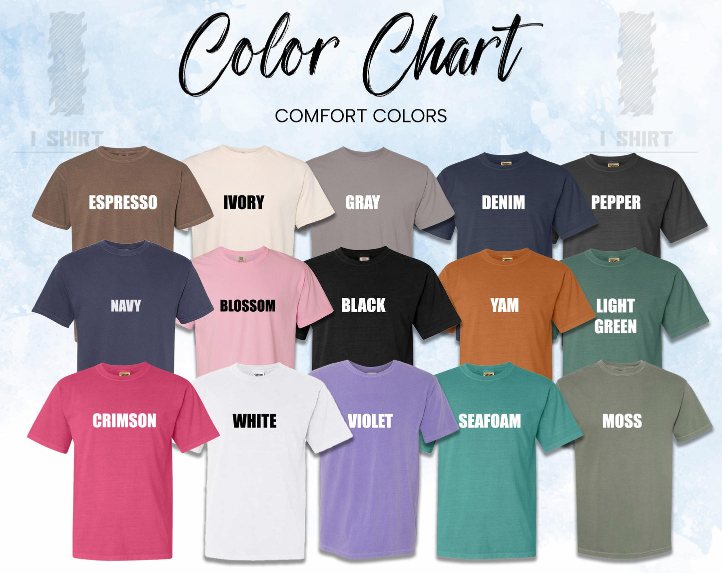 Personalized Comfort Colors® Dad Shirt With Kids Names, Make Your Own Fathers Day Shirt, Custom New Dad T-shirt, Pregnancy Reveal Present