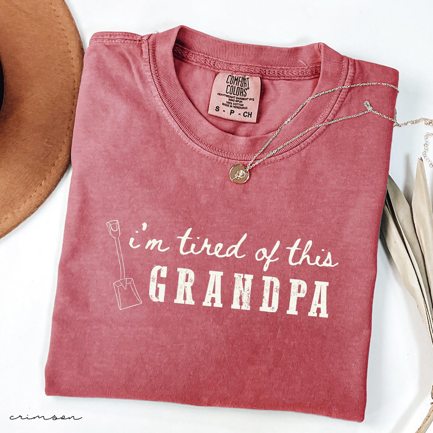 Comfort Colors® I'm Tired of this Grandpa Shirt, Funny Shirt, Adult Funny Shirt, Sarcastic Shirt, Gift for Her Shirt, Gift for Him Shirt