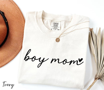 Comfort Colors® Boy Mom Shirt, Mama Shirt, Mother's Day Gift, Mom of Boys Shirt, Mom Life Shirt, Cute Mom Shirt, Boy Mama Shirt