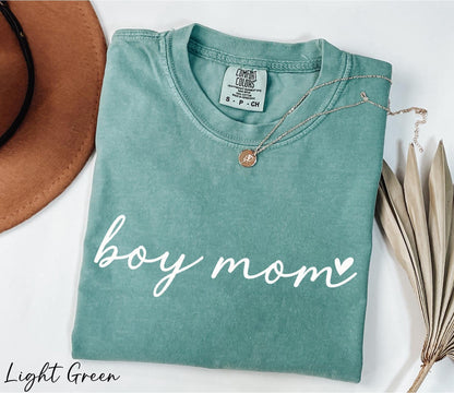 Comfort Colors® Boy Mom Shirt, Mama Shirt, Mother's Day Gift, Mom of Boys Shirt, Mom Life Shirt, Cute Mom Shirt, Boy Mama Shirt