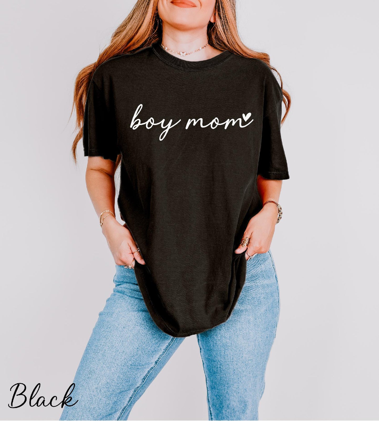 Comfort Colors® Boy Mom Shirt, Mama Shirt, Mother's Day Gift, Mom of Boys Shirt, Mom Life Shirt, Cute Mom Shirt, Boy Mama Shirt