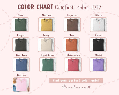 Comfort Colors® Boy Mama Shirt, Personalized Mom Of Boys Tee, Custom Mothers Day Gift For Boy Mom Minimalist Script