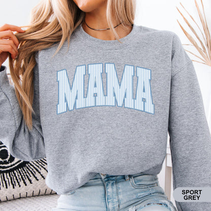 Comfort Colors Mama Shirt, Mothers Day Gift, Cute Mom Shirt, Mama Tee, Gingham Mama Shirt, New Mom Gift, Baby Shower Gift, Gift for Mama