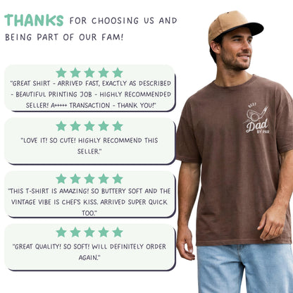 Best Dad By Par Comfort Colors Shirt, Fathers Day Golf Tee, Golf Lover Dad Shirt, Golf Daddy Birthday Gift