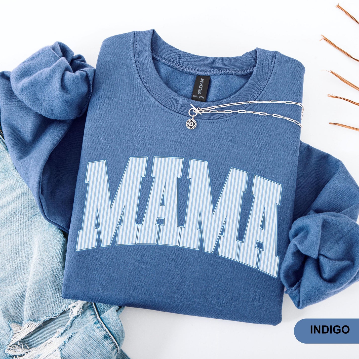 Comfort Colors Mama Shirt, Mothers Day Gift, Cute Mom Shirt, Mama Tee, Gingham Mama Shirt, New Mom Gift, Baby Shower Gift, Gift for Mama