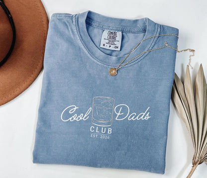 Cool Dads Club Shirt Custom New Dad Shirt for New Dad est shirt Comfort Colors Dad Shirt Fathers Day New Dad shirt Cool Dad Shirt Dad to be