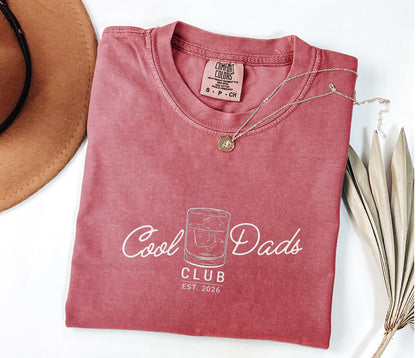 Cool Dads Club Shirt Custom New Dad Shirt for New Dad est shirt Comfort Colors Dad Shirt Fathers Day New Dad shirt Cool Dad Shirt Dad to be