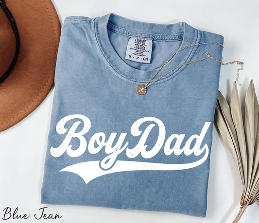 Boy Dad Shirt, New Dad Gift, Boy Dad Club Tee, Baby Announcement Shirt, First Father's Day Gift, Boy Dad Tee Comfort Colors®
