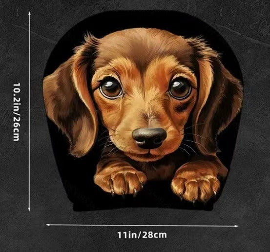Halloween Car Headrest Cover Scary Face Universal Seat Protector Auto Decor